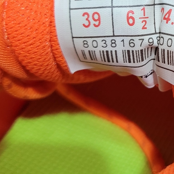 Mr. Ing Flykfit woman's shoes orange size 6.5 New - Picture 6 of 6